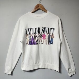 Taylor Swift TS White Midnight Era Tour Sweatshirt Sweater XS